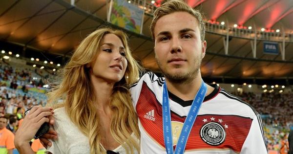 Mario Götze ăn mừng bàn thắng vàng quyết định giúp Đức vô địch World Cup 2014 trước Argentina