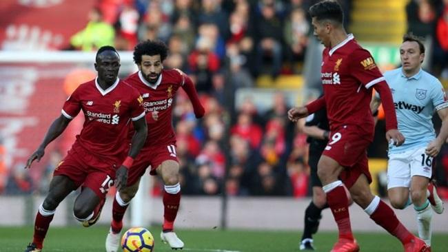 Bộ ba tấn công Mohamed Salah, Sadio Mane và Roberto Firmino - nhân tố chủ chốt trong hành trình vô địch của Liverpool