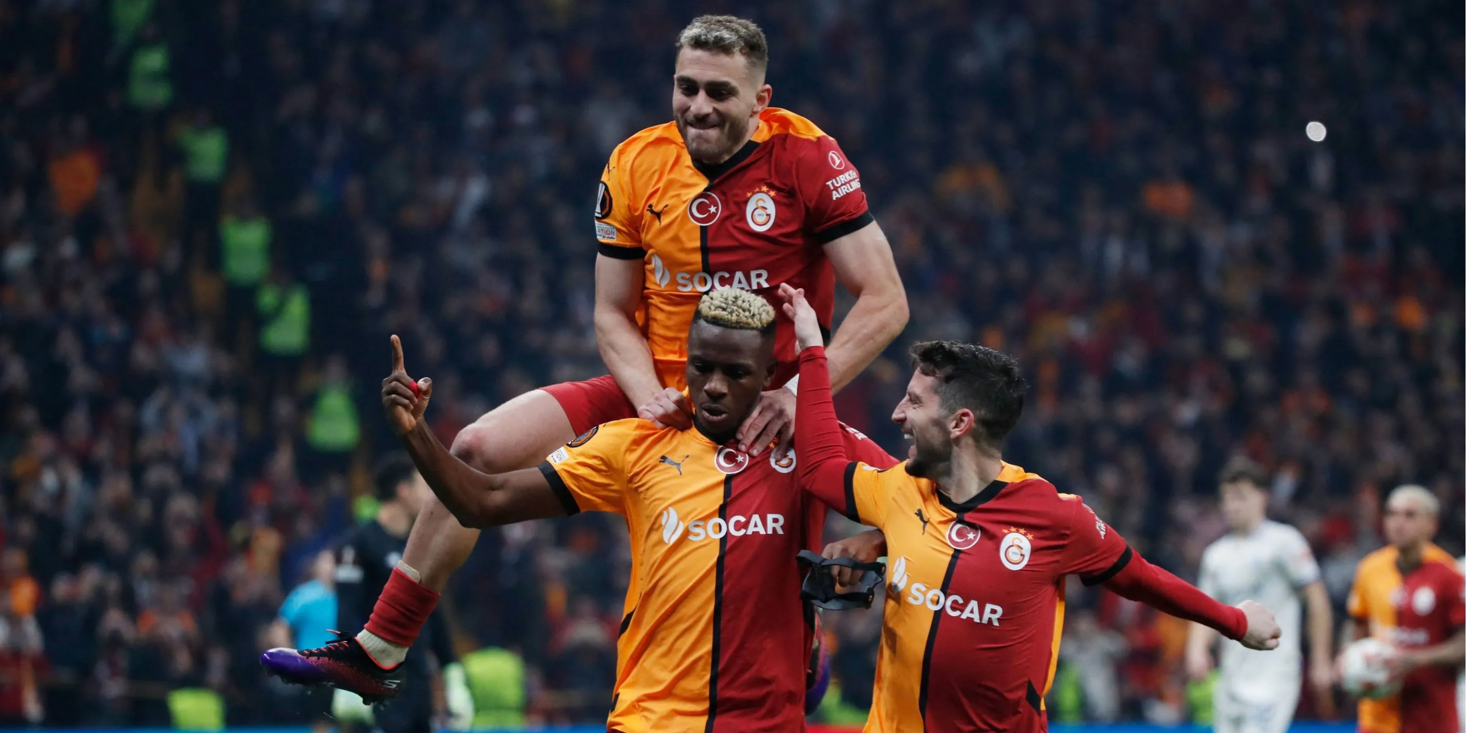 Baris Alper Yilmaz trong màu áo Galatasaray mùa giải này