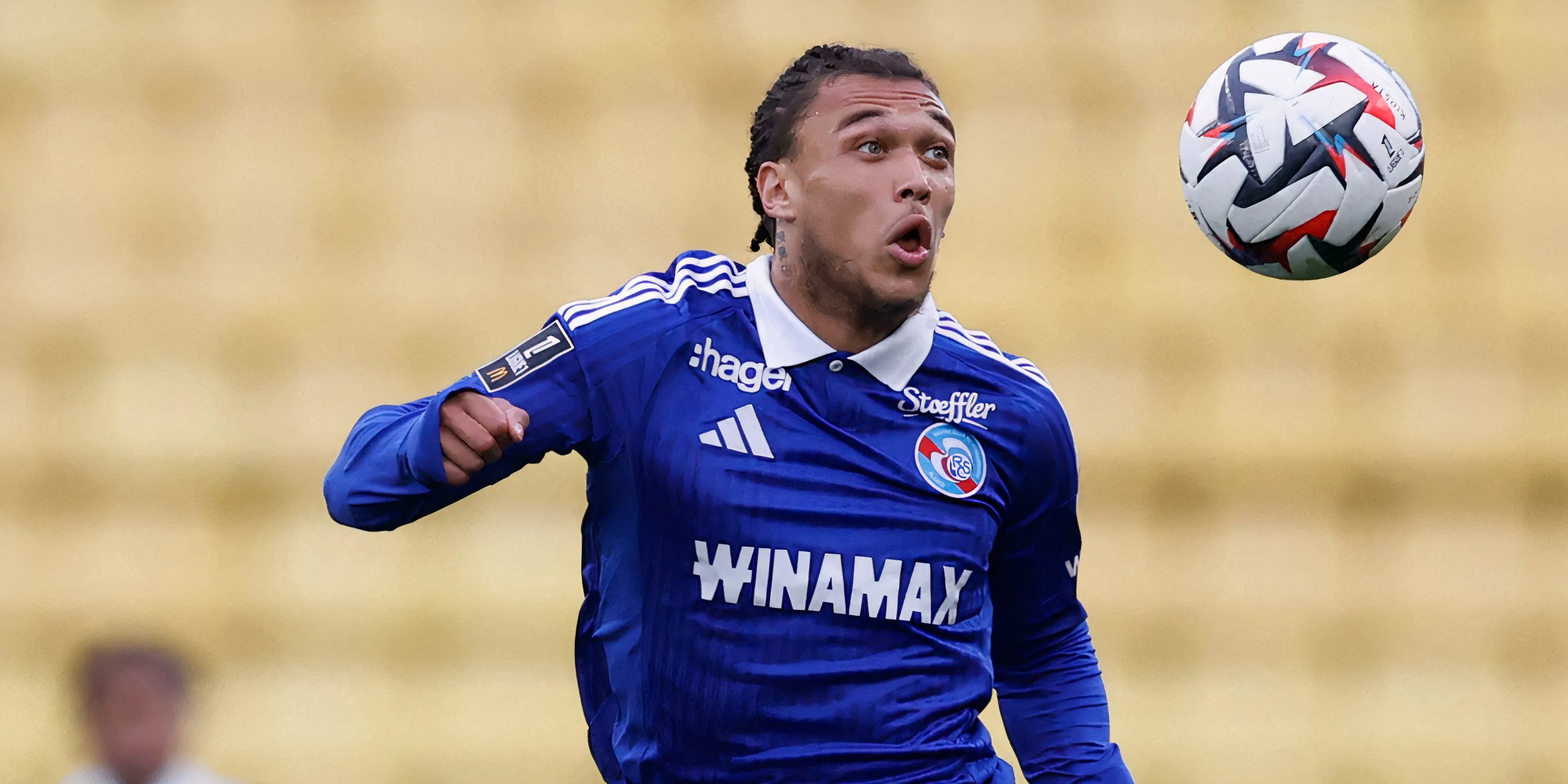 Diego Moreira cầu thủ chạy cánh của Chelsea được cho mượn tại Strasbourg