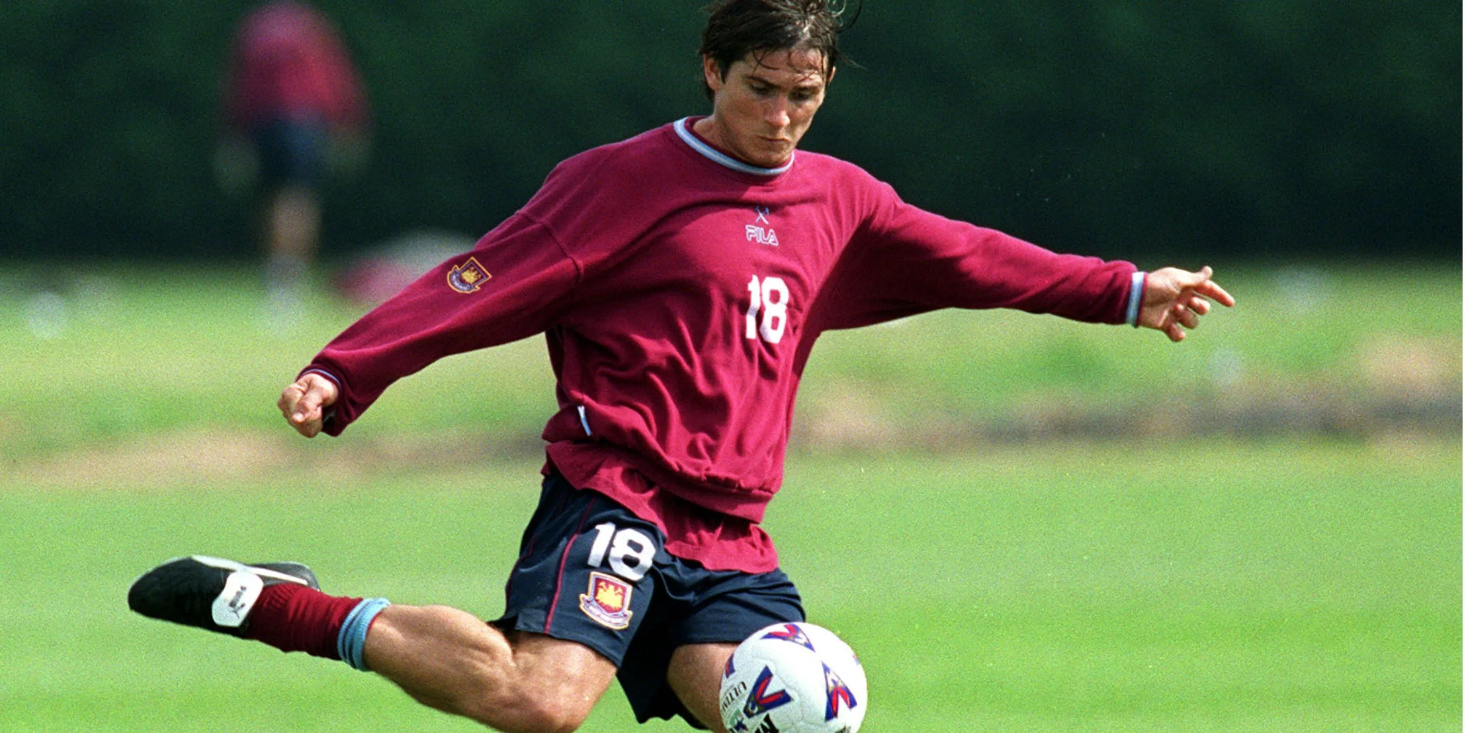 Frank Lampard Jr trong màu áo West Ham