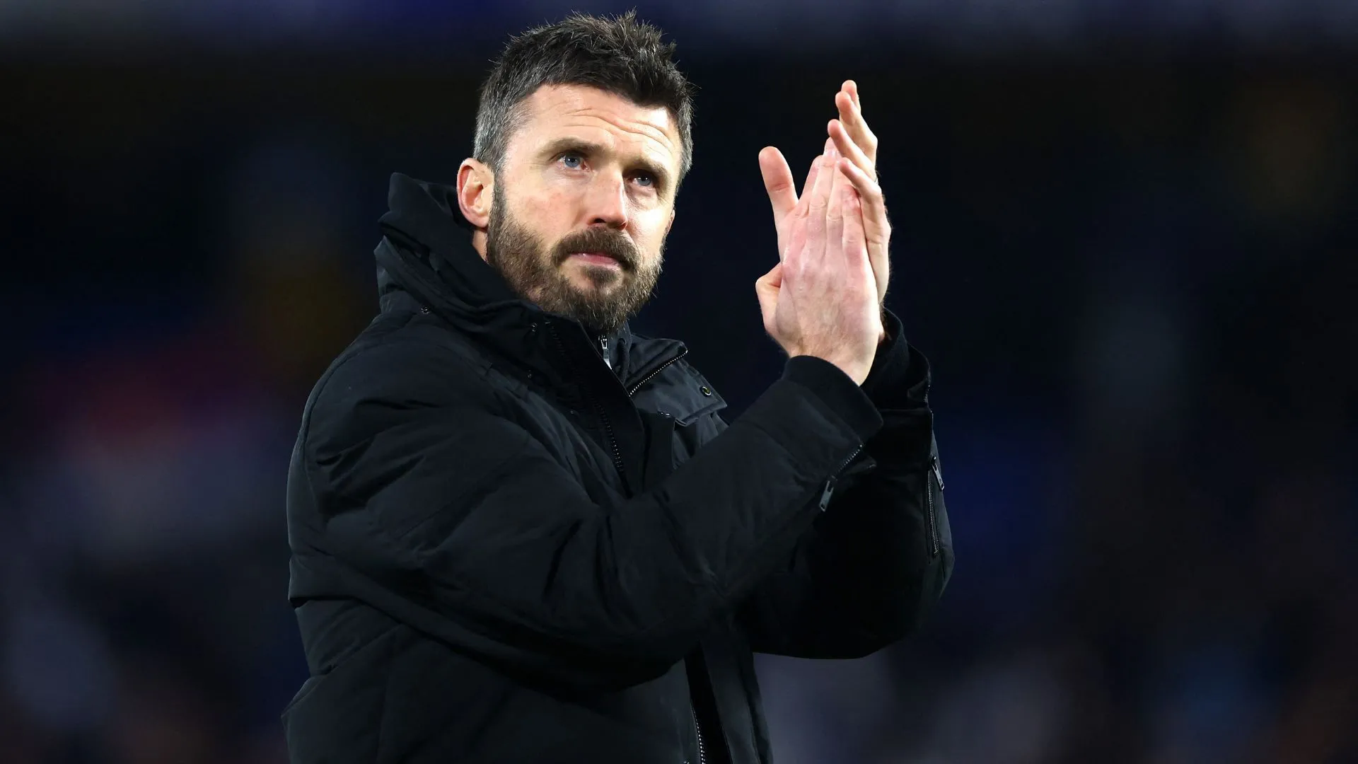 HLV Michael Carrick của Middlesbrough trong một trận đấu tại Championship