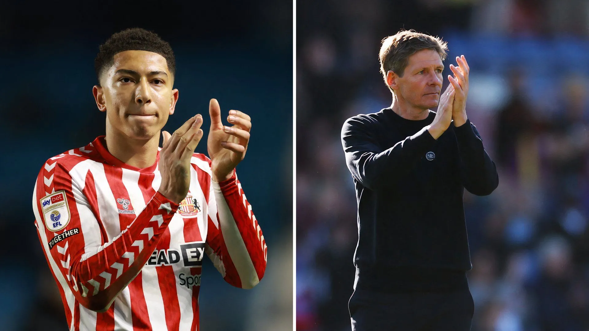 Jobe Bellingham của Sunderland được cho là mục tiêu của Crystal Palace nếu không thăng hạng Ngoại hạng Anh