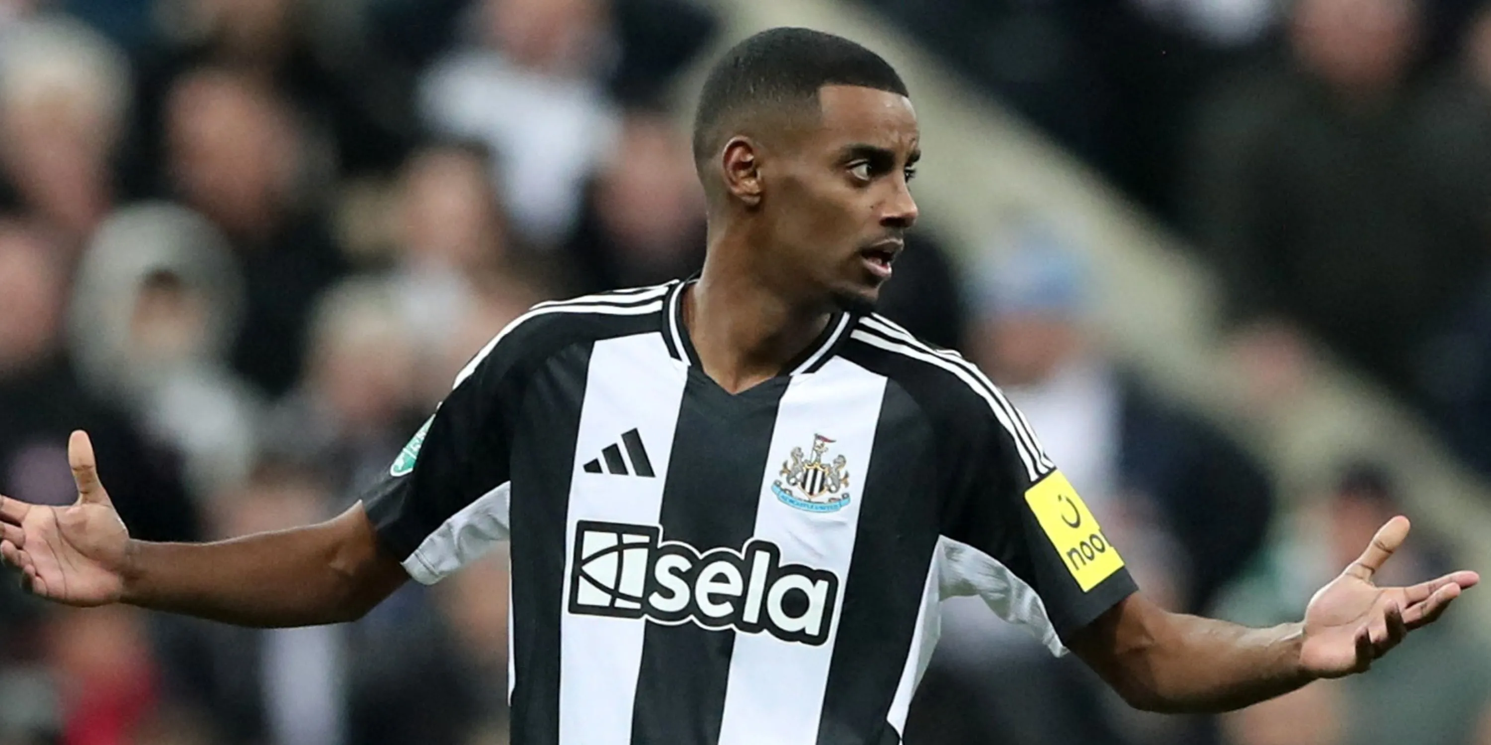 Tiền đạo Alexander Isak của Newcastle trong một trận đấu Premier League