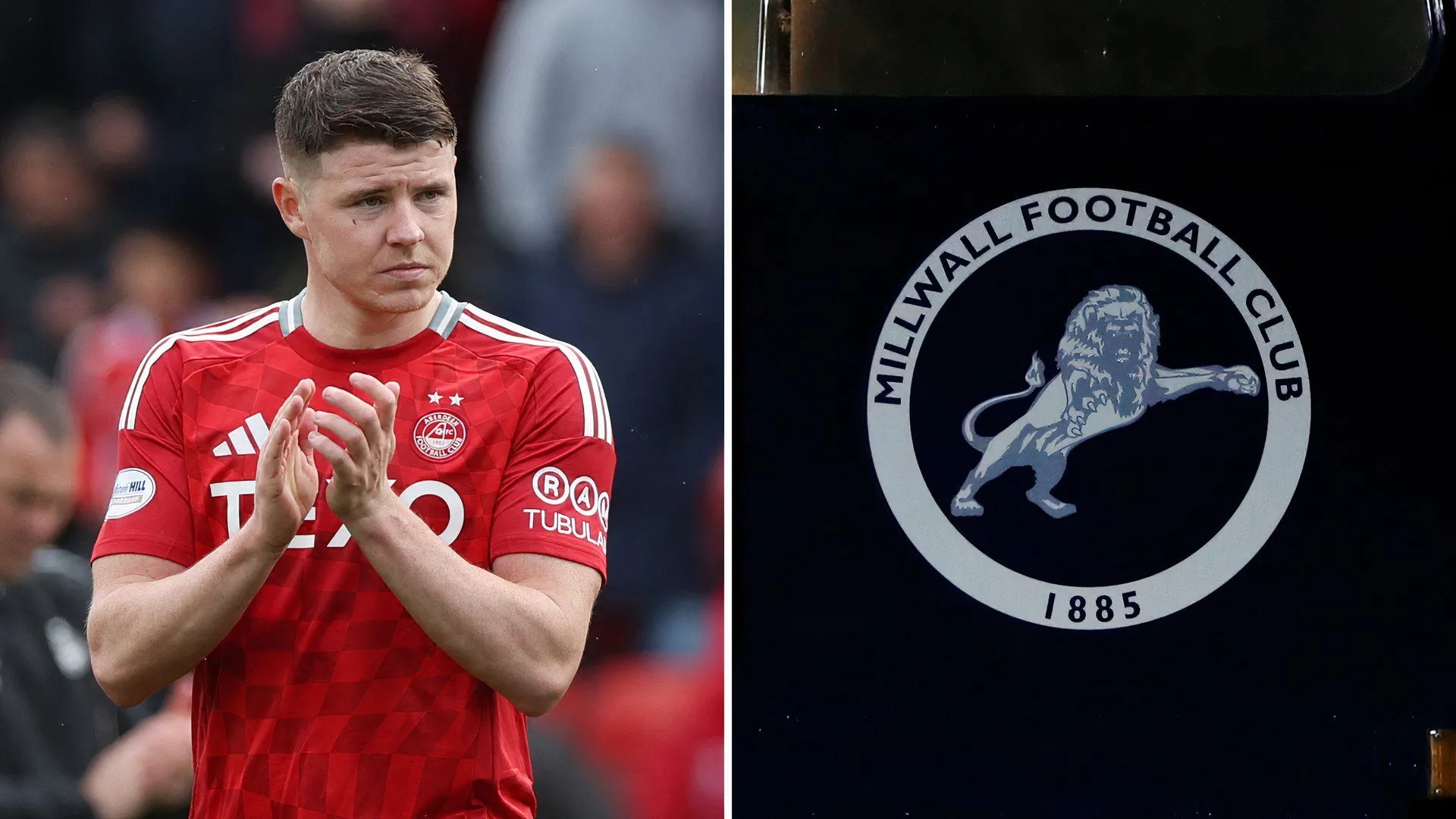 Tiền đạo Kevin Nisbet của Millwall được dự đoán có thể rời CLB
