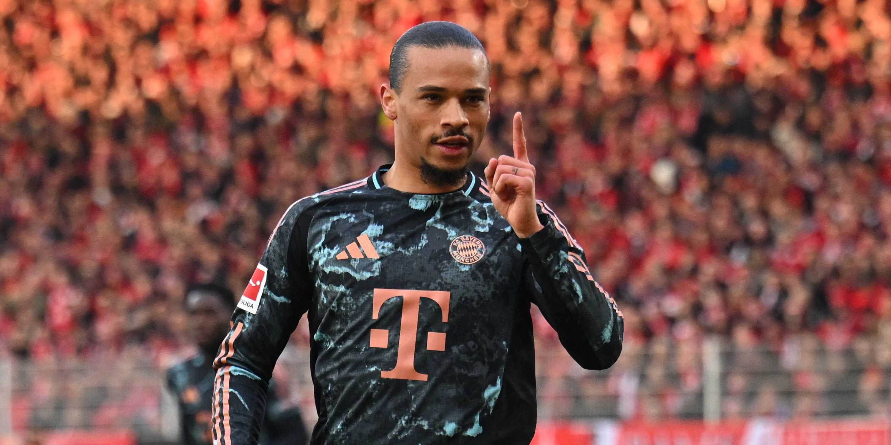 Cầu thủ chạy cánh Leroy Sané, mục tiêu chuyển nhượng tiềm năng của Tottenham và Arsenal