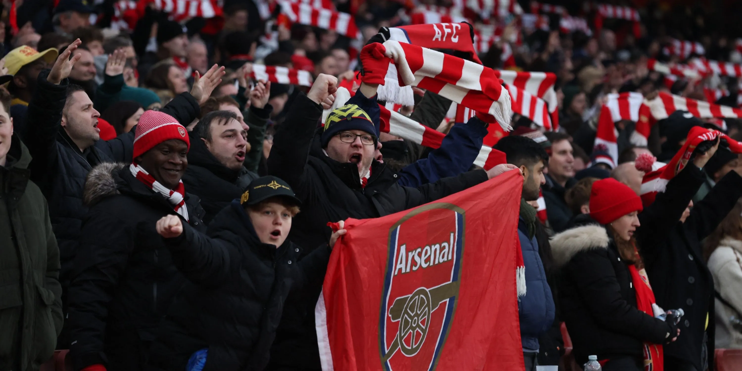 Toàn cảnh sân vận động Emirates, sân nhà của CLB Arsenal tại Ngoại hạng Anh