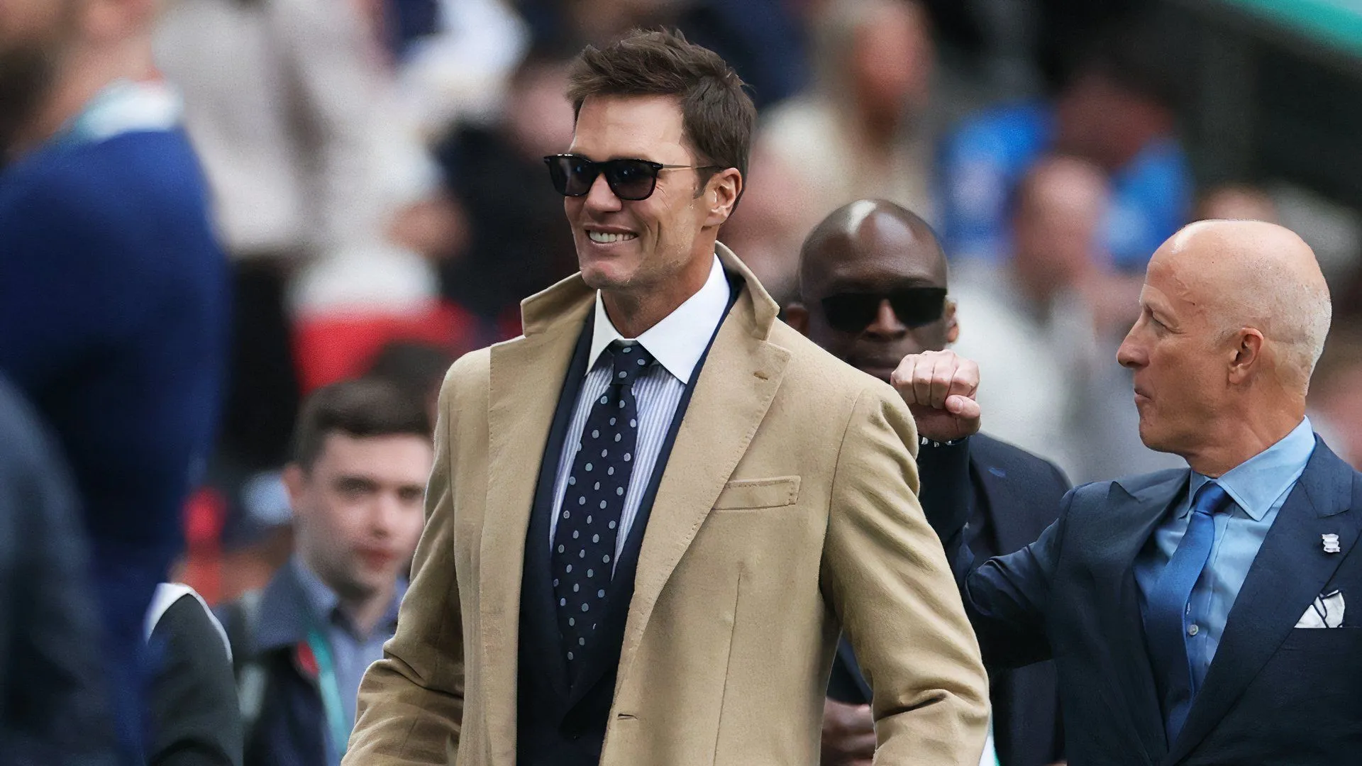 Tom Brady trong màu áo câu lạc bộ Birmingham City tại Anh