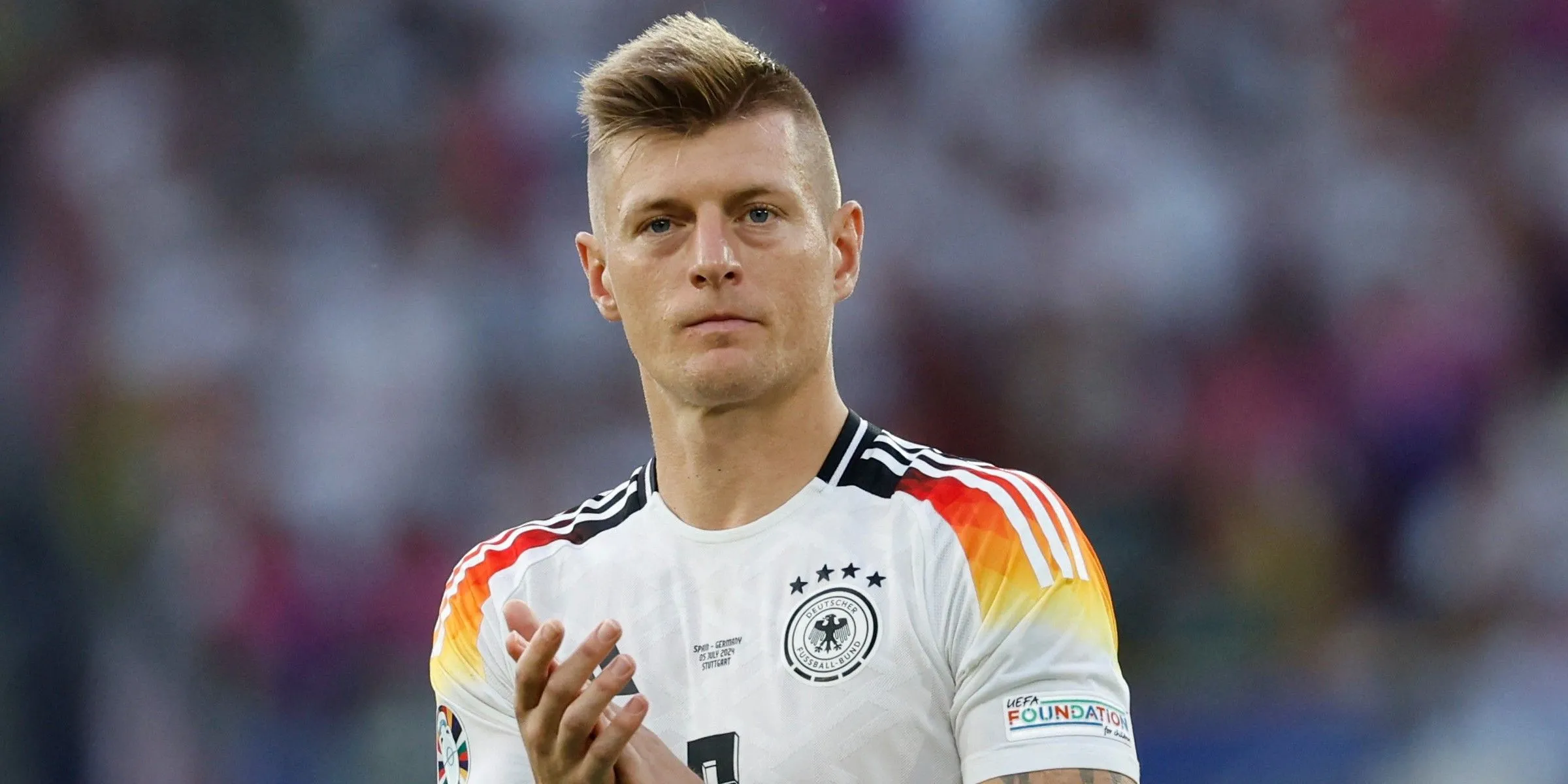 Toni Kroos trong màu áo tuyển Đức