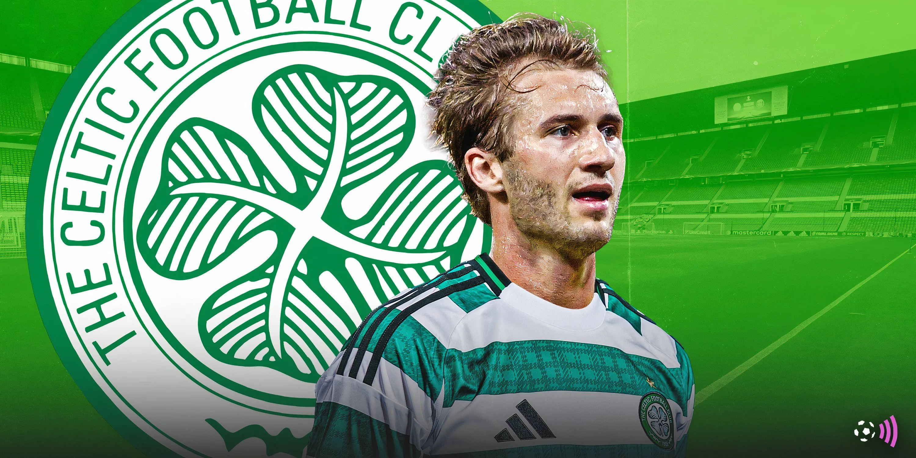 Tiền vệ Benjamin Nygren của Celtic trong trận đấu ra mắt tại giải Vô địch Quốc gia Scotland