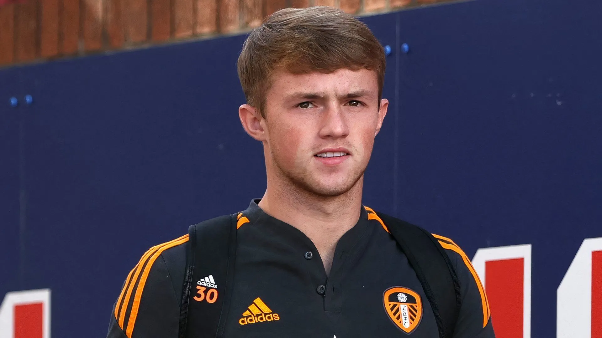 Joe Gelhardt trong màu áo Leeds United trước khi gia nhập Hull theo hợp đồng cho mượn