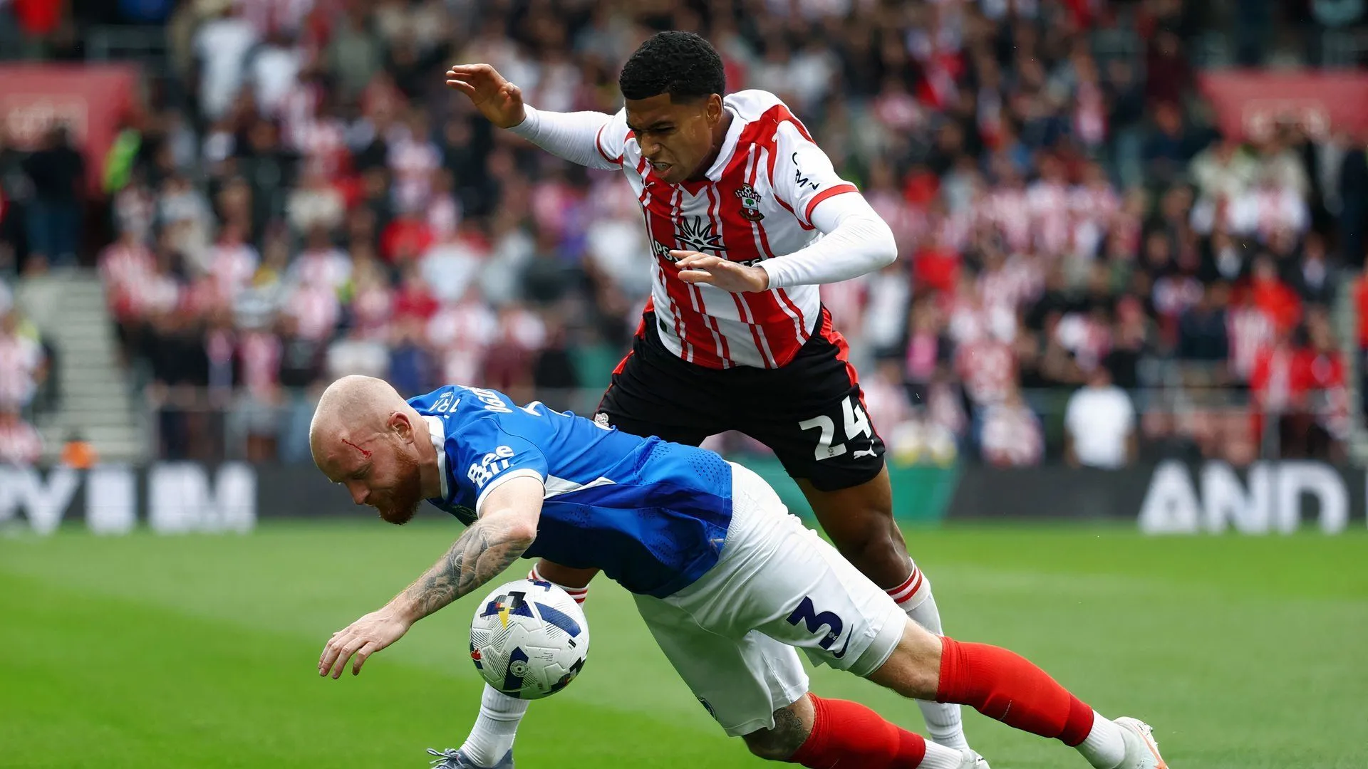 Khung cảnh trận đấu/màn trình diễn liên quan tới Portsmouth — ảnh minh họa